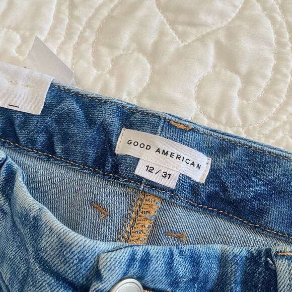 Good American Blue Boot Cut Jeans - Picture 6 of 10